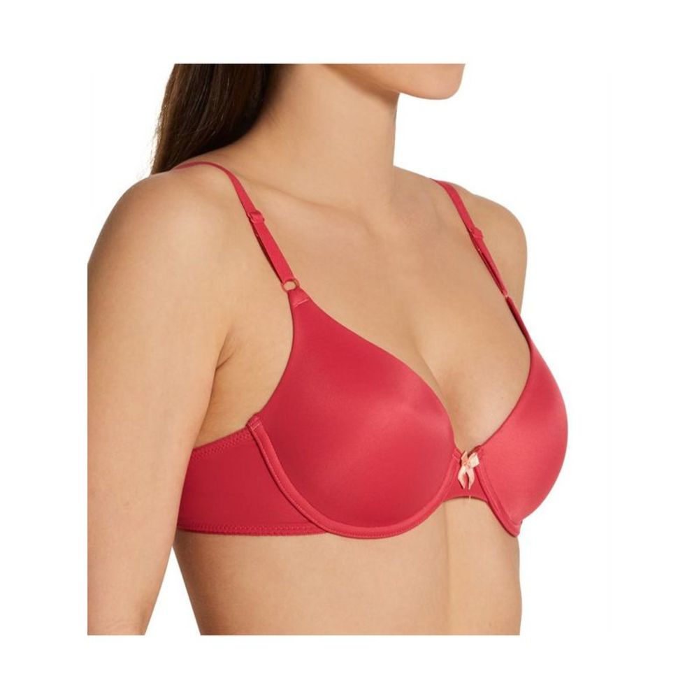 MADENFORM Intimates Pink Padded Demi Coverage Underwire Bra 38C